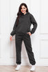 'Sarah' Long Sleeve Hoodie and Pants Set - Celes Fashion